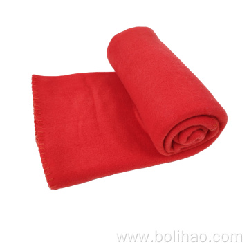 throw blanket wholesale cheap solid polar fleece blanket